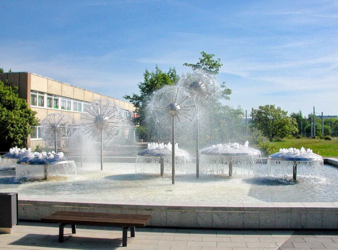 Pusteblumen Brunnen Prohlis